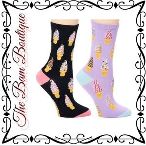 “Soft Serve” 2 Pairs Sock Set